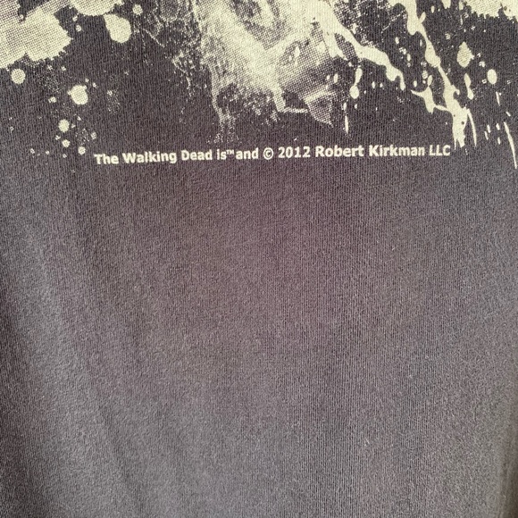 Vintage 2012 The Walking Dead T-shirt Size 2XL runs smaller - Picture 3 of 7